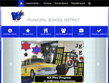 Tablet Screenshot of lovingtonschools.net